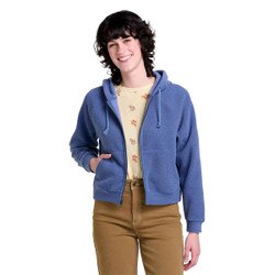 Toad&Co Whitney Terry Zip Hoodie Women's in Kyanite